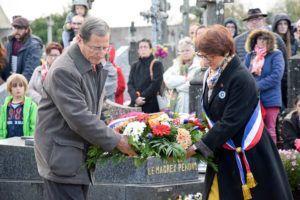 Cérémonie de commémoration du centenaire de l'armistice 14-18 à Questembert